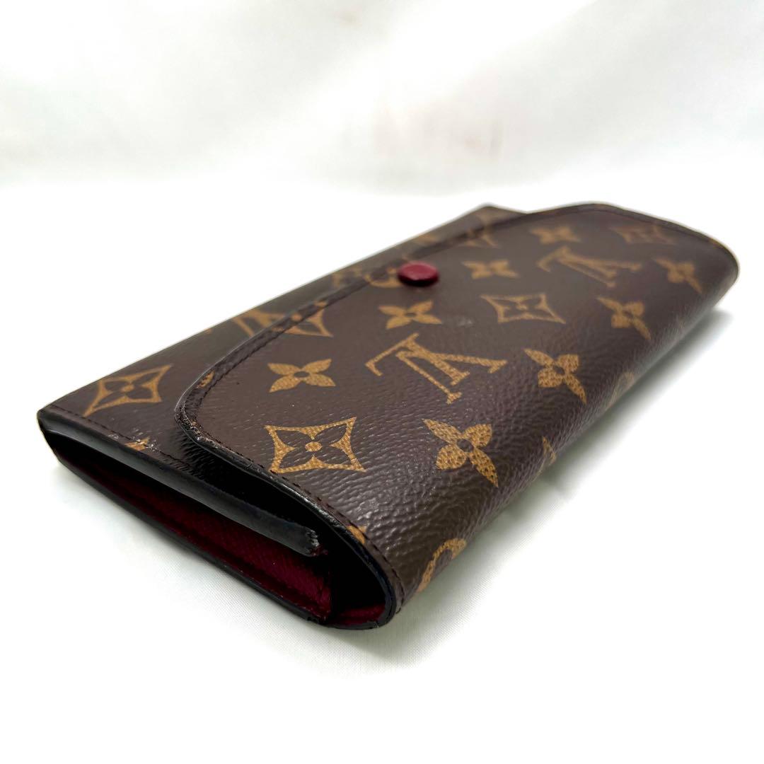 ルイヴィトン モノグラム ポルトフォイユ エミリー 後期型 フューシャ