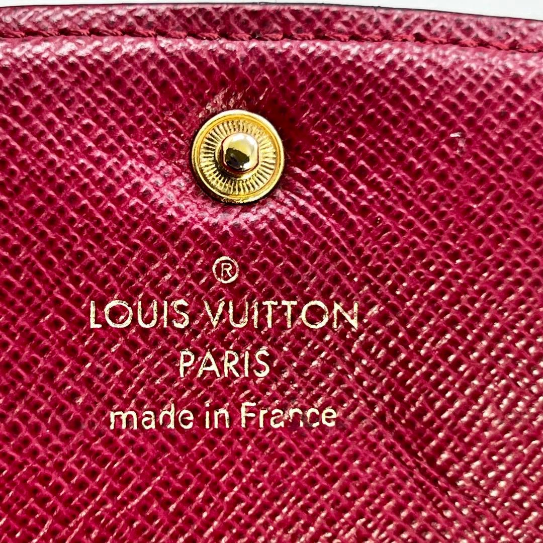 ルイヴィトン モノグラム ポルトフォイユ エミリー 後期型 フューシャ