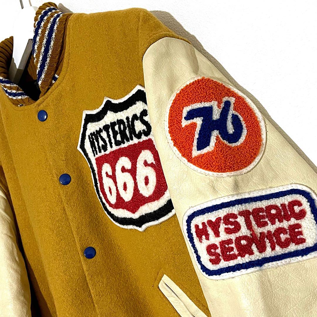 Hysteric ヒステリックグラマー スタジャン 40 マスタード USA製