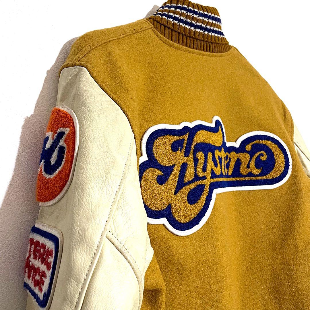 Hysteric ヒステリックグラマー スタジャン 40 マスタード USA製