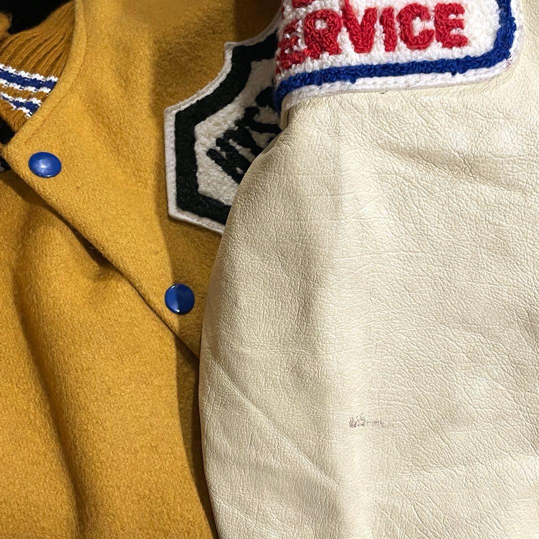 Hysteric ヒステリックグラマー スタジャン 40 マスタード USA製