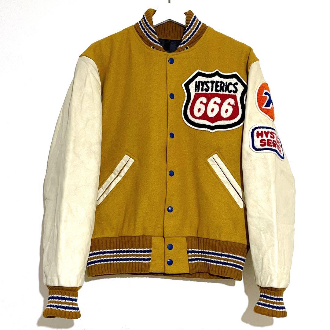 Hysteric ヒステリックグラマー スタジャン 40 マスタード USA製