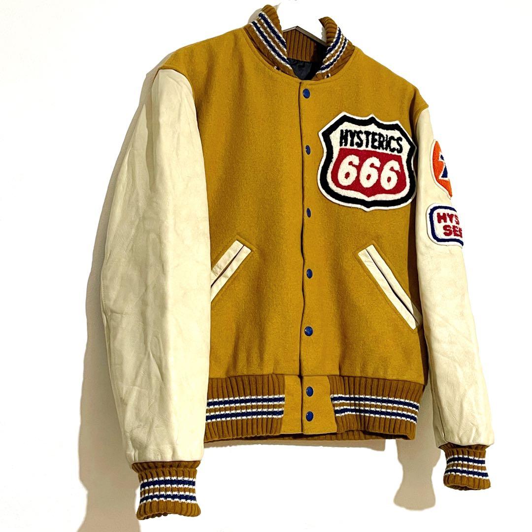 Hysteric ヒステリックグラマー スタジャン 40 マスタード USA製