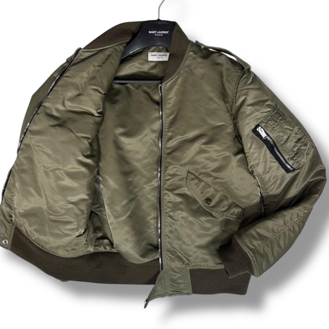 ジャケット・アウター Saint Laurent Paris Eddie Bomber Jacket