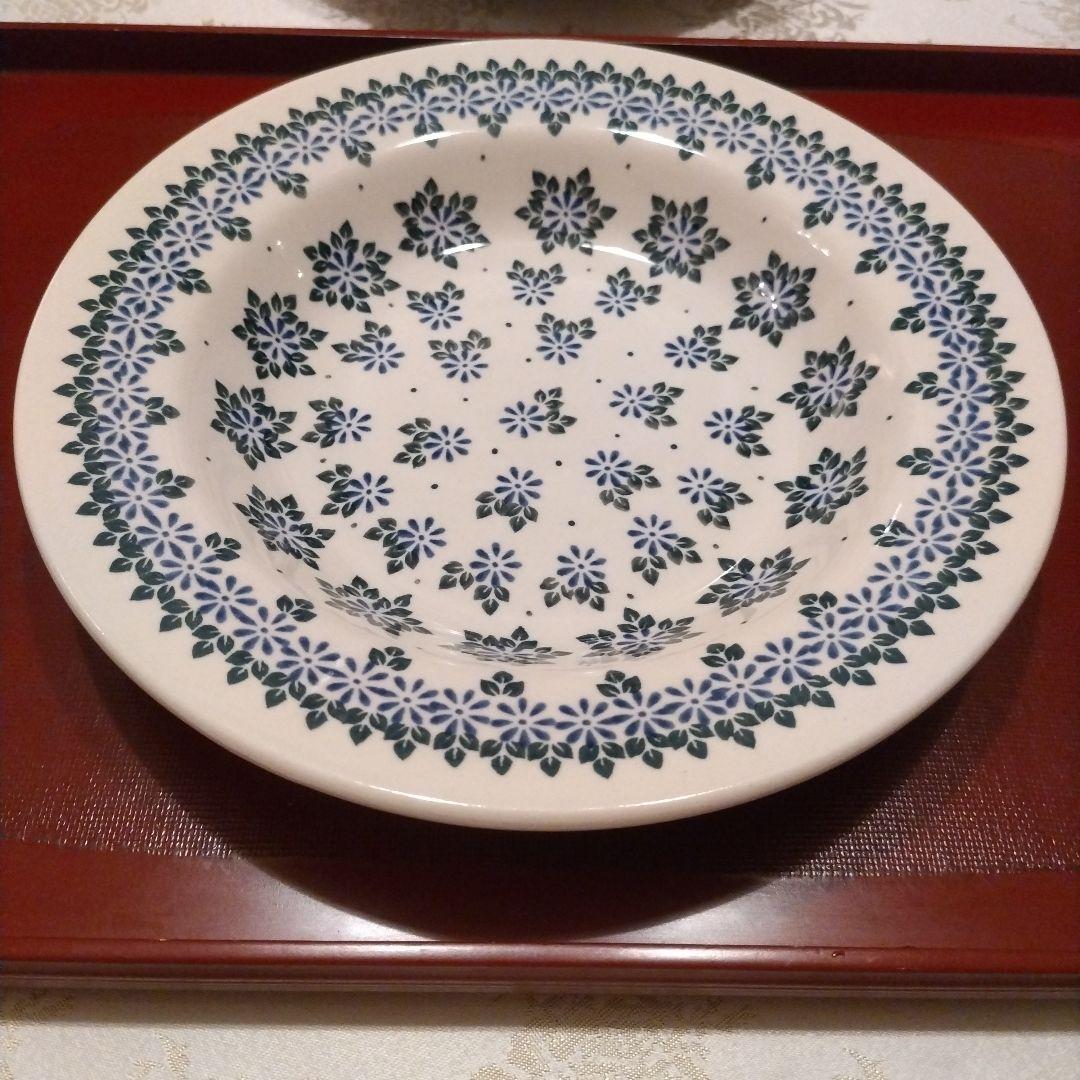 ポーリッシュポタリー 大皿5枚セット 直径約24cm