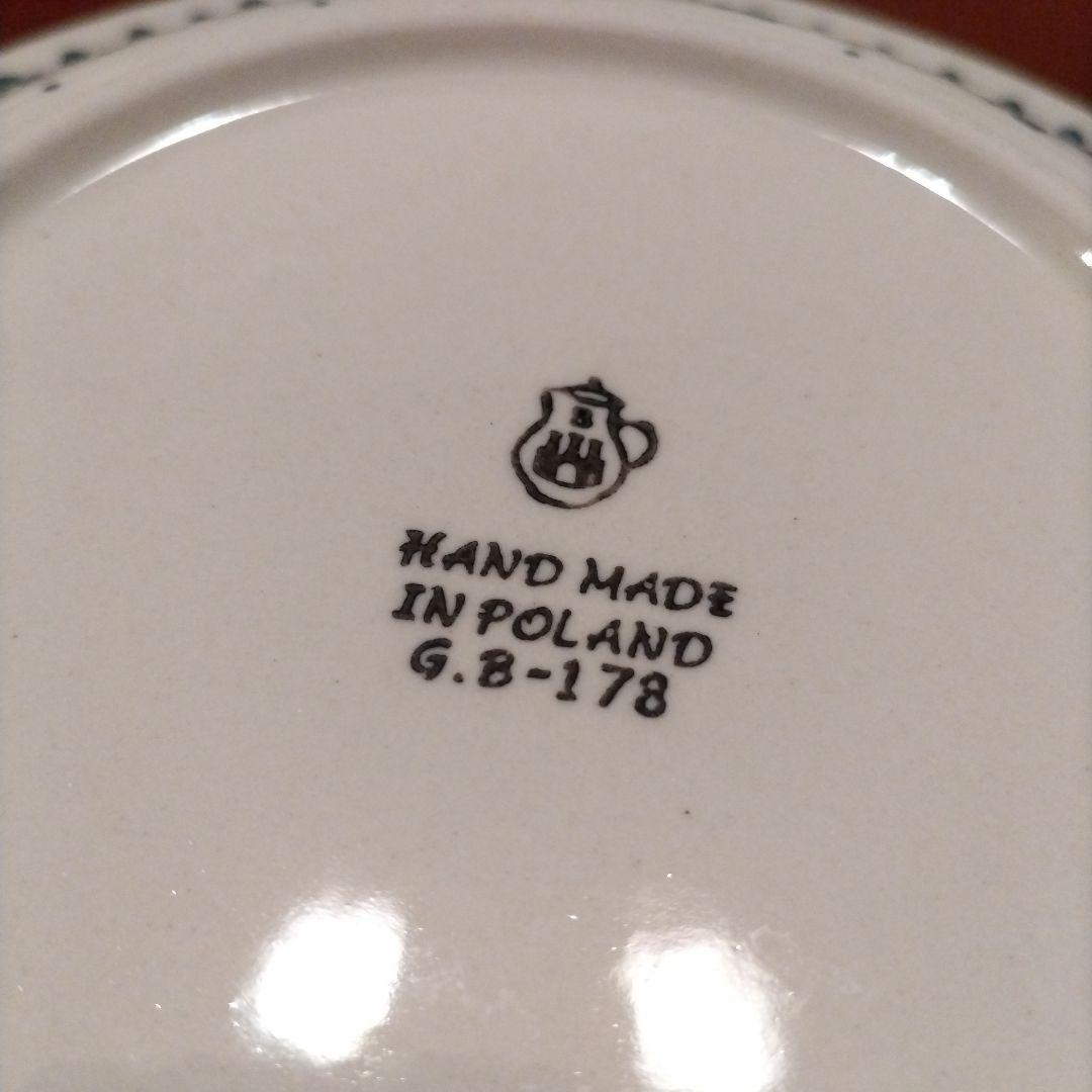 ポーリッシュポタリー 大皿5枚セット 直径約24cm