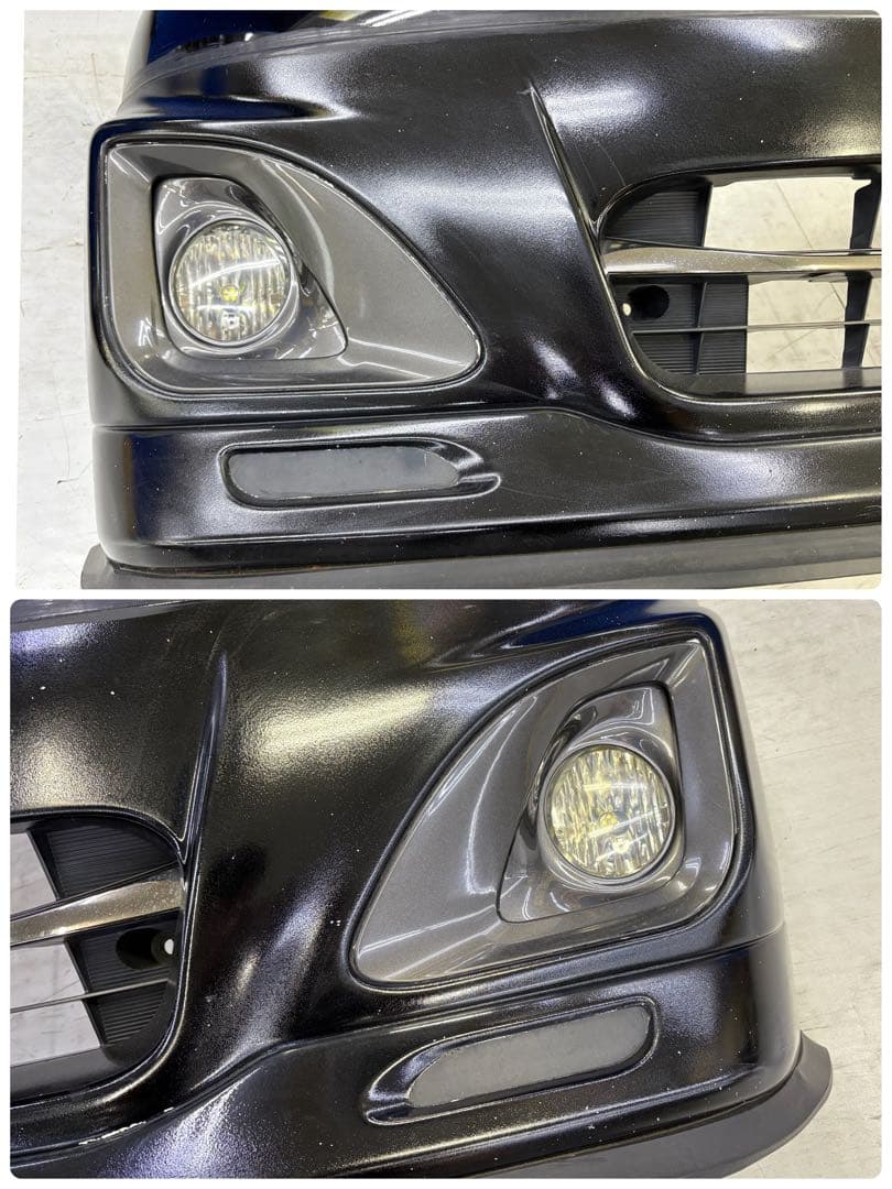 ※はるー※ フロントバンパー 黒 エスティマ50中期