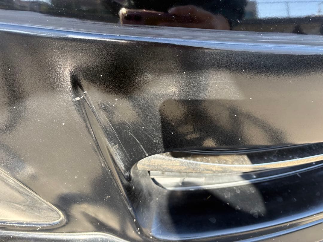 ※はるー※ フロントバンパー 黒 エスティマ50中期