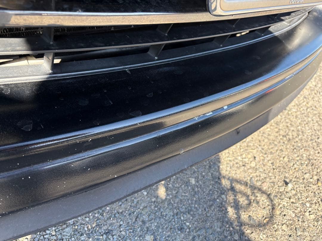 ※はるー※ フロントバンパー 黒 エスティマ50中期