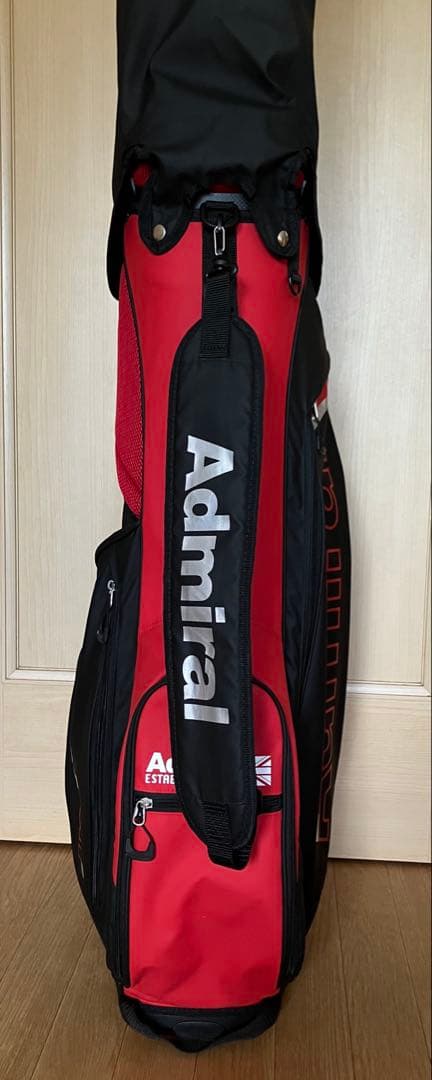 admiral ゴルフ キャディバッグ 美品 軽量