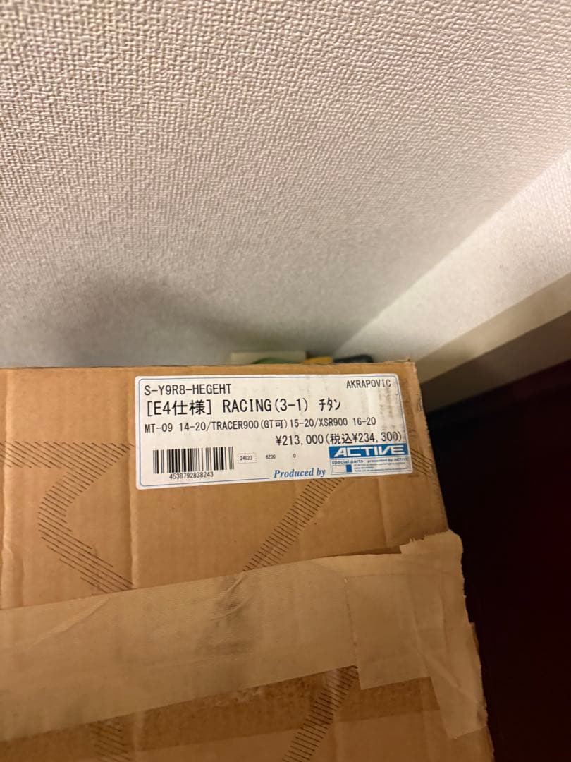 Akrapovic チタン マフラー S-Y9R8-HEGEHT E4仕様