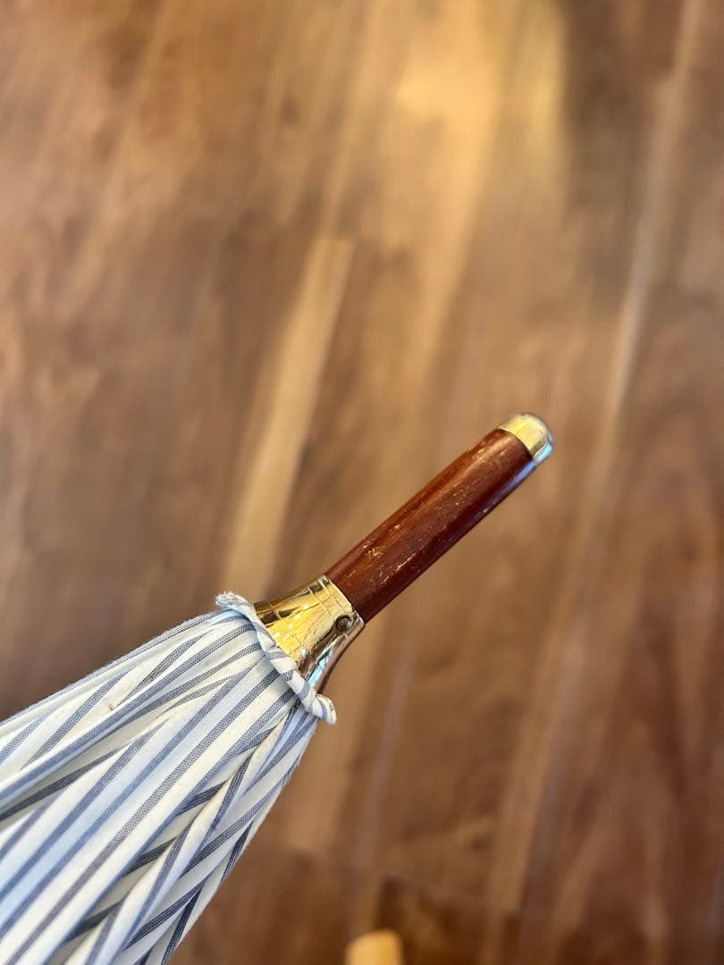 ポロラルフローレン パラソル 日傘 晴雨兼用 ポニー刺繍 ストライプ