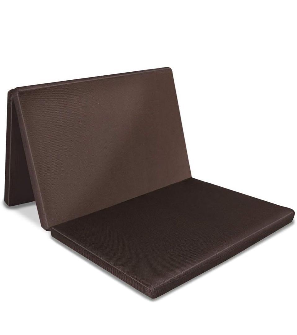 【アイリスオーヤマ】エアリーマットレス⭐︎シングル5センチ茶②