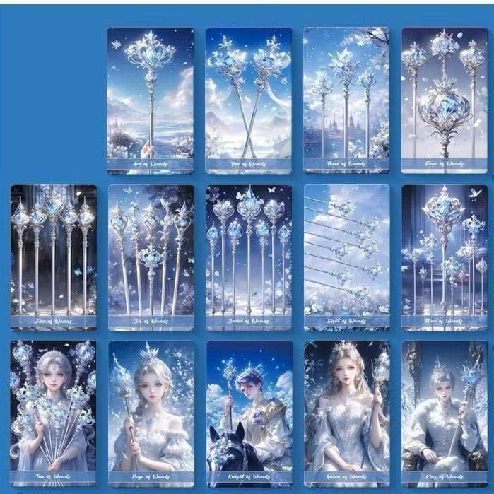 【正規品タロットカード】入手困難な海外デッキ✨クリスタルの愛のタロットカード