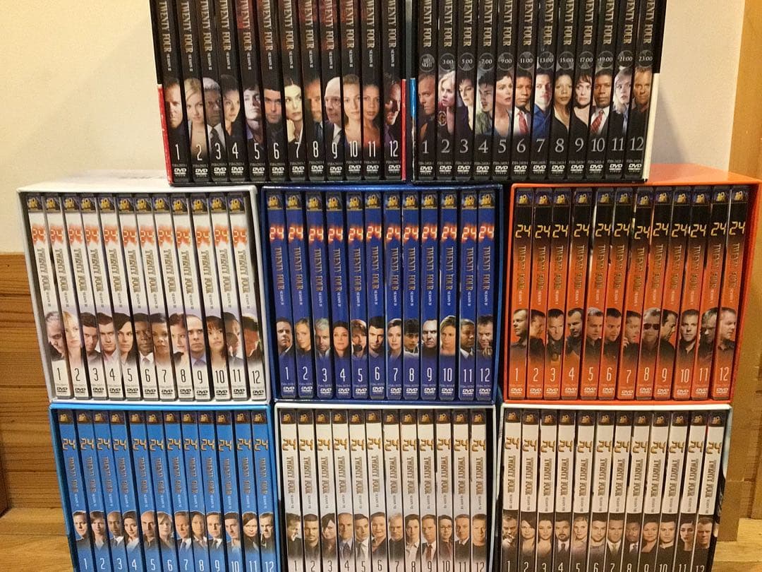 24 TWENTY FOUR コンプリート　全巻セット ディスクのみ
