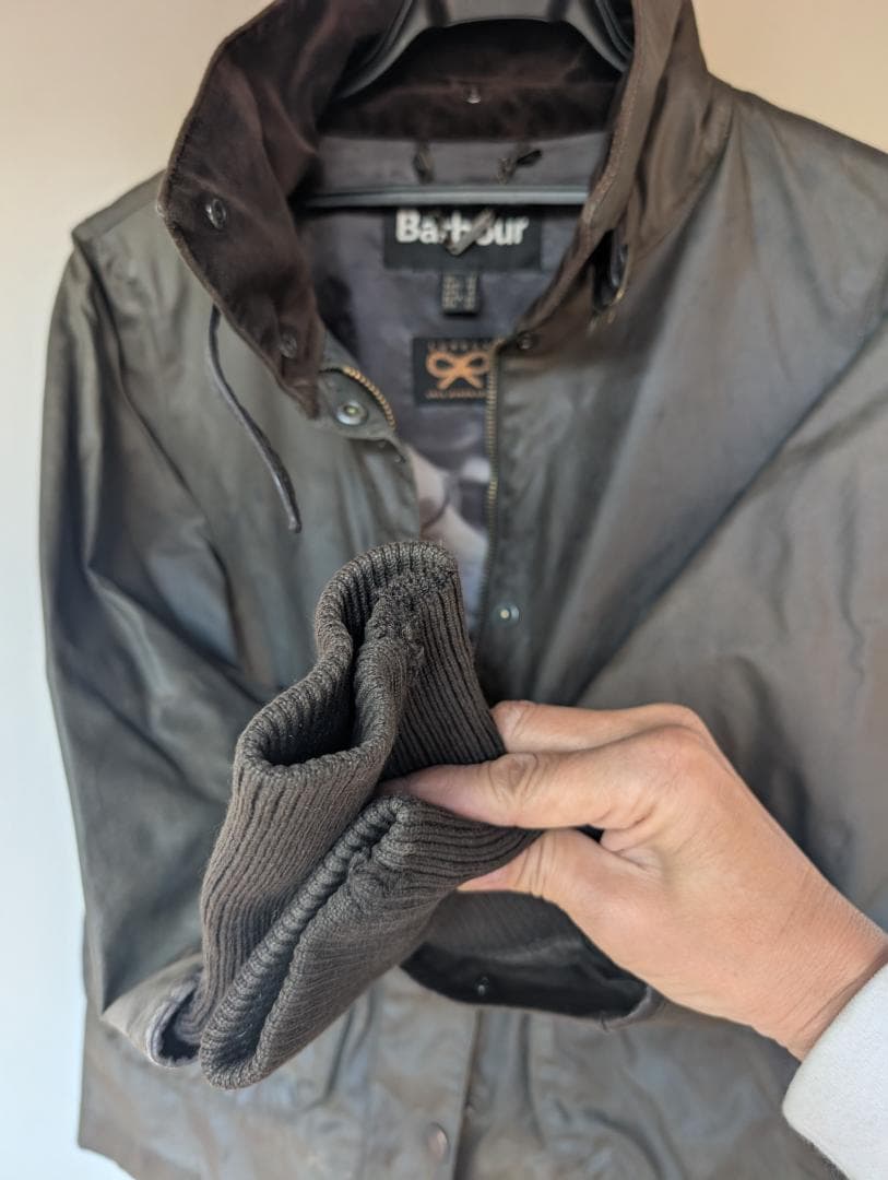 ＋*I様 Barbour ダークブラウンジャケット