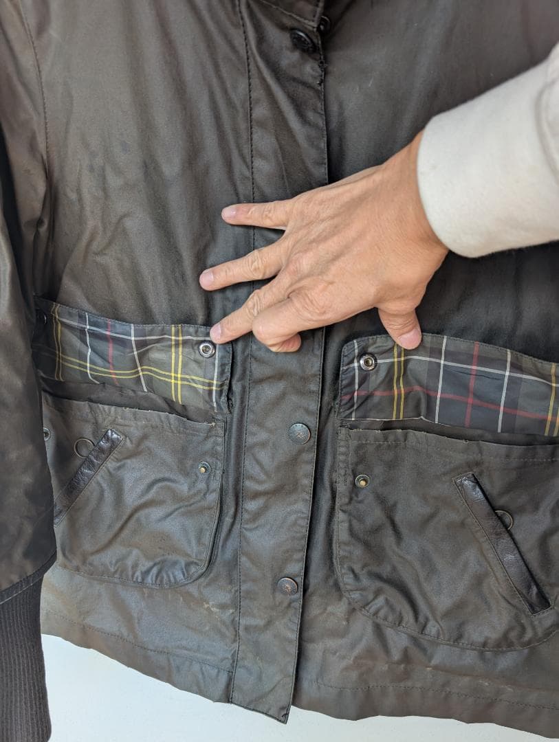 ＋*I様 Barbour ダークブラウンジャケット