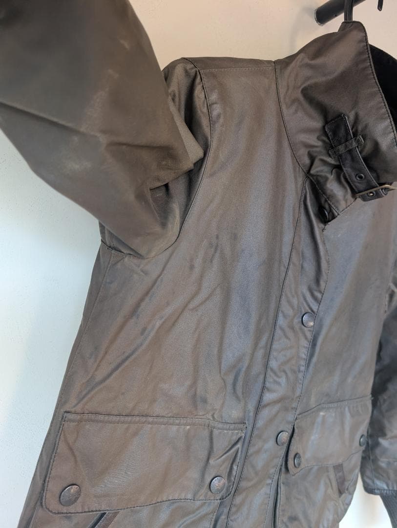 ＋*I様 Barbour ダークブラウンジャケット