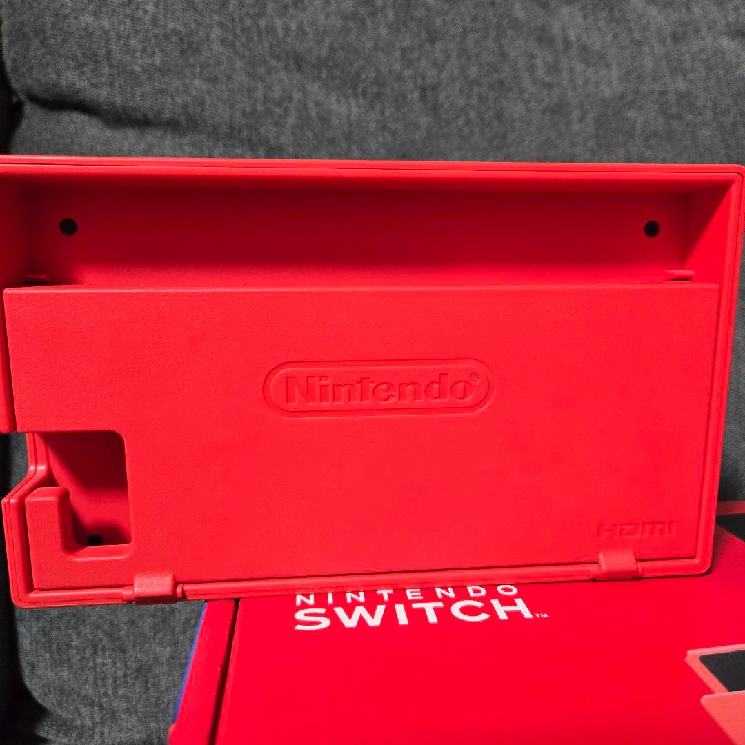 【美品】Nintendo Switch マリオレッド×ブルー 本体セット