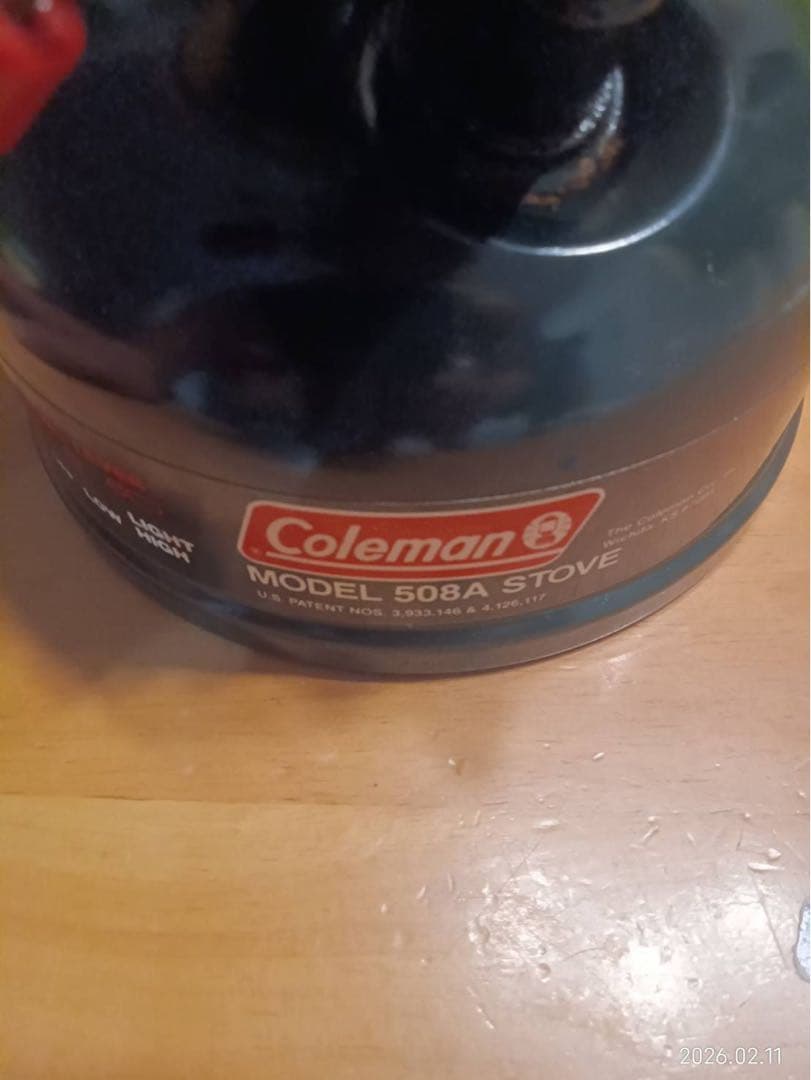Coleman シングルバーナーコンロ 508A