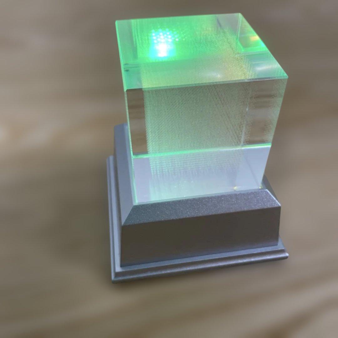 丸山修寛　3Dカバラシリーズ「ダ・ヴィンチキューブ　メサイア」＋専用LEDライト