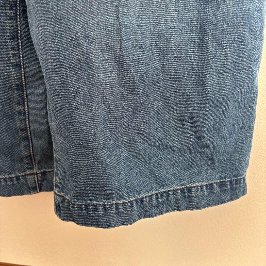 美品✨ソウルベリー 店長のデニムなサロペット 大きいサイズ ３L ブルー