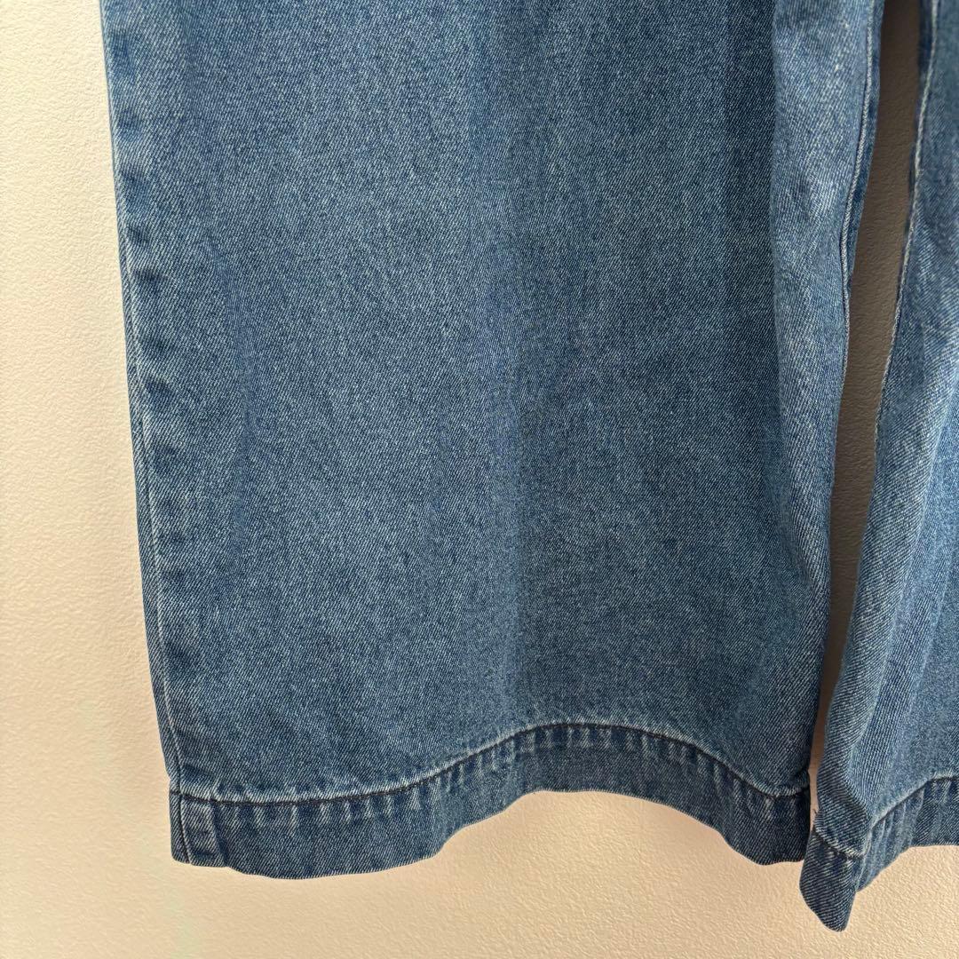 美品✨ソウルベリー 店長のデニムなサロペット 大きいサイズ ３L ブルー