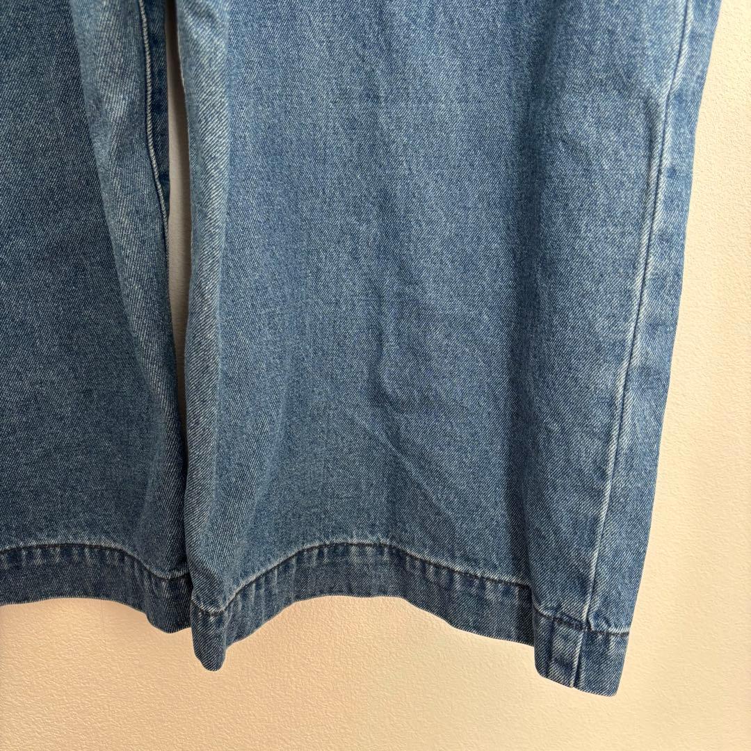 美品✨ソウルベリー 店長のデニムなサロペット 大きいサイズ ３L ブルー