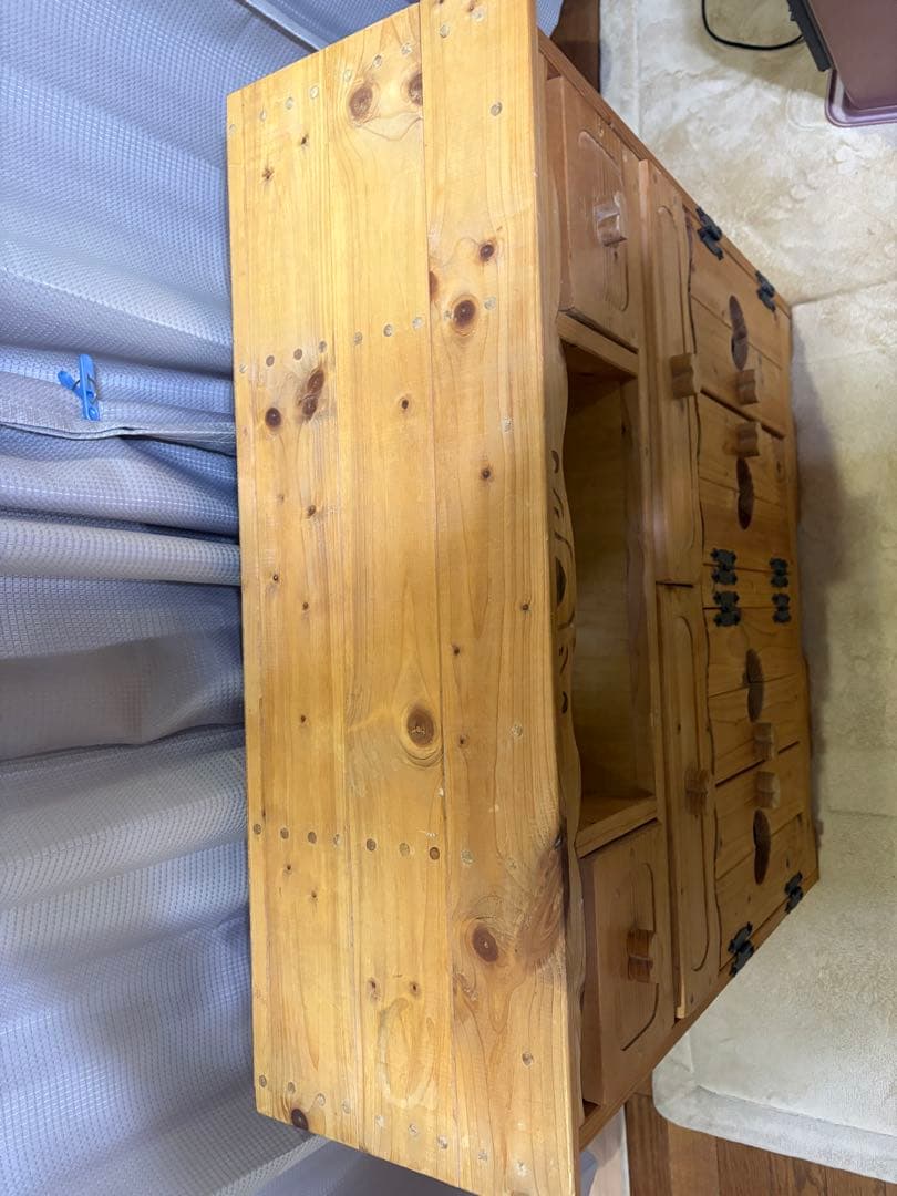 カントリー家具　ハート　チェスト　キャビネット