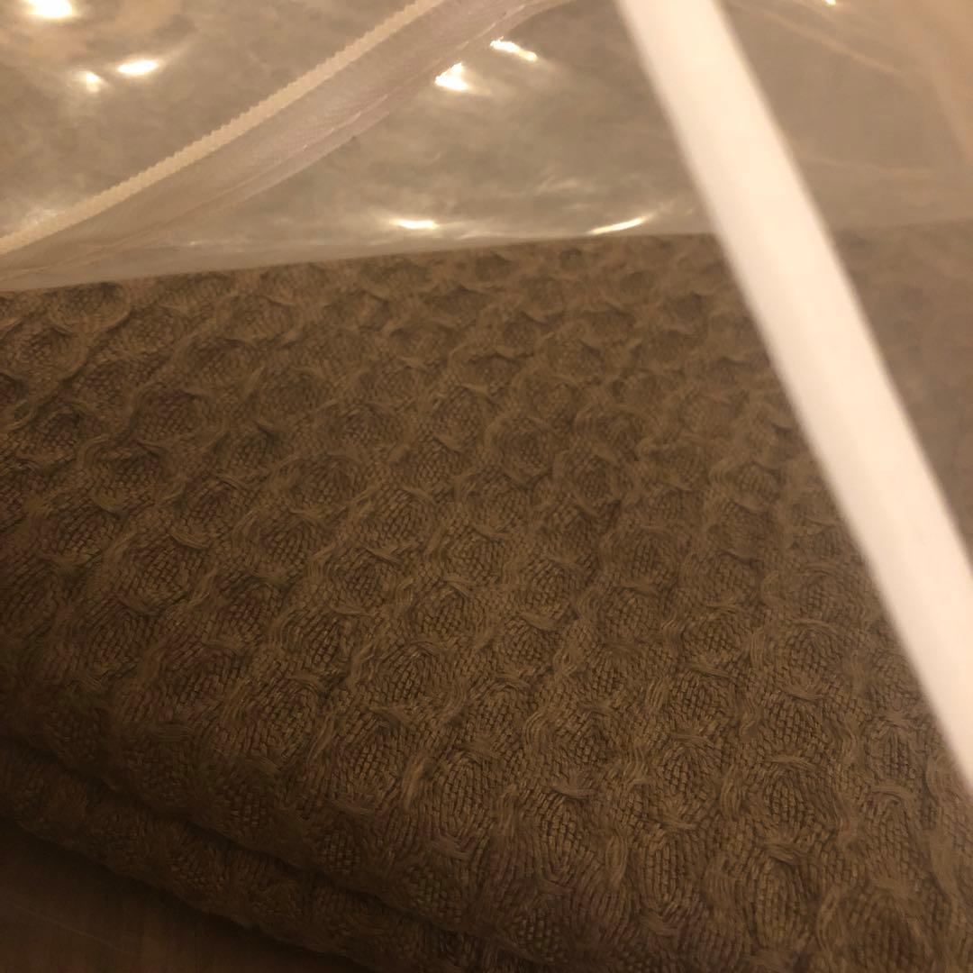 【新品】シモンズ ブランケット LJ130105 BRシングル リネンシリーズ