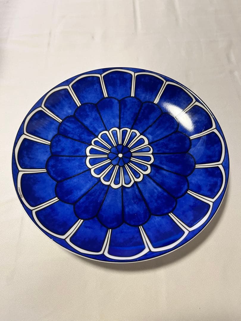 HERMES エルメス ブルーダイユール パンプレート 16cm 2枚セット