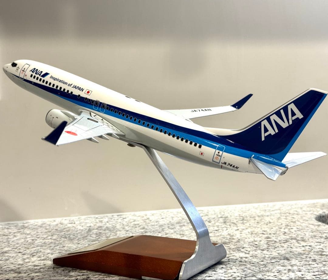 希少 全日空商事 ANA ボーイング737-800 1/100 B737 航空