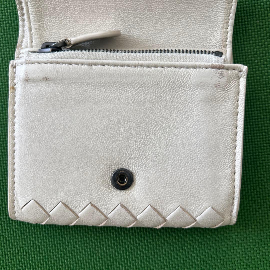 ボッテガヴェネタ　オフホワイトレザー