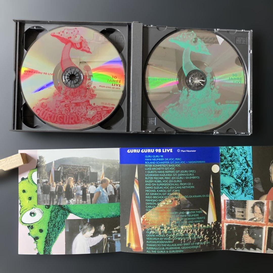 GURU GURU 98 LIVE 2枚組 CD