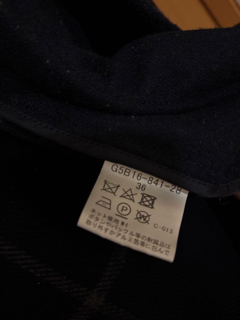 MACKINTOSH LONDON チェスターコート ウール100% チェック柄