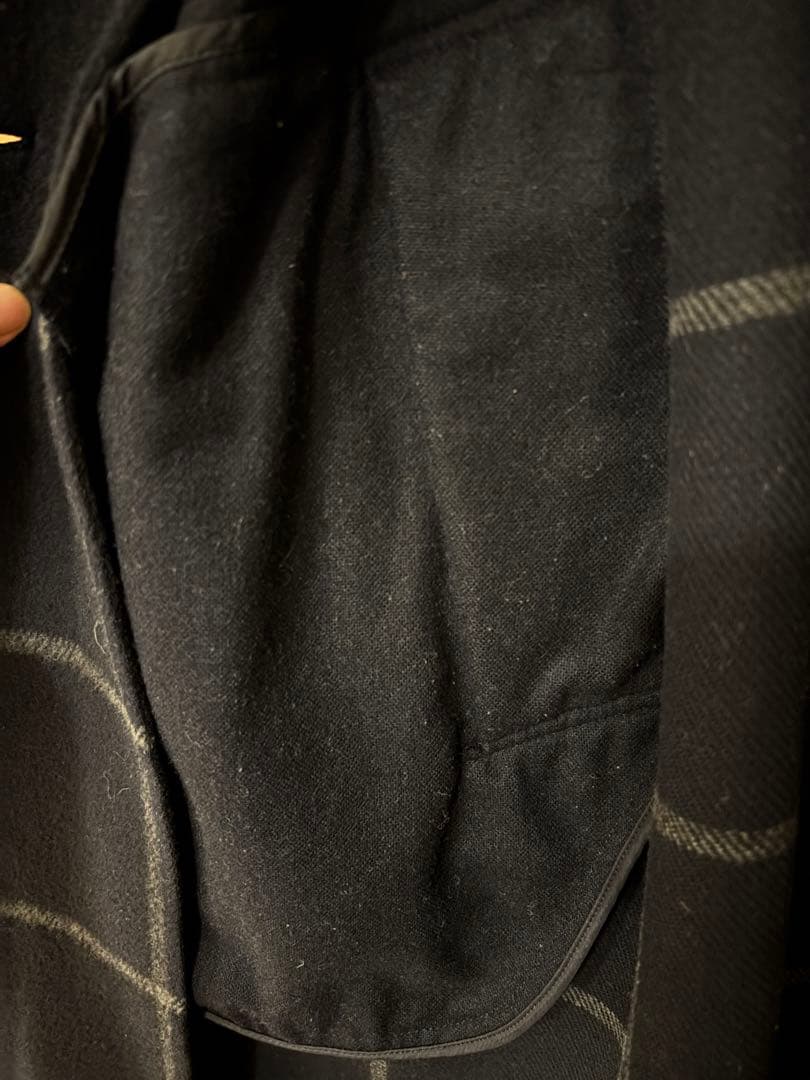 MACKINTOSH LONDON チェスターコート ウール100% チェック柄