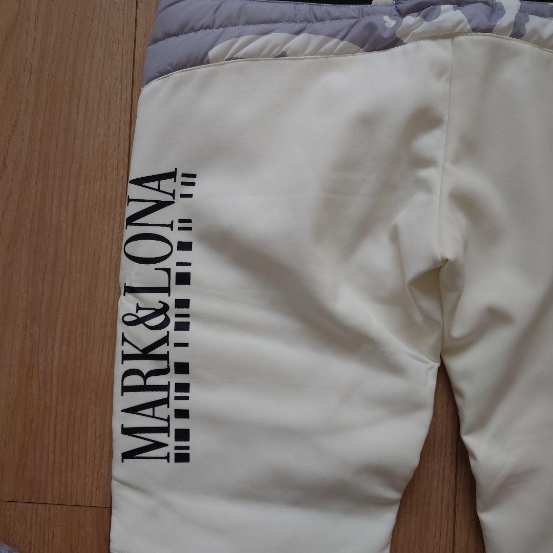 MARK＆LONA迷彩柄セットアップホワイト/グレー