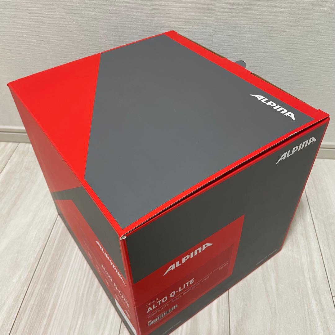 【美品】ALPINA スキーヘルメット ゴーグル付き