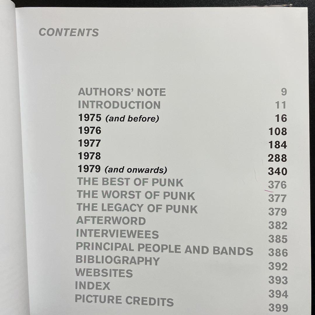 【激レア】PUNK. ヒストリーブック