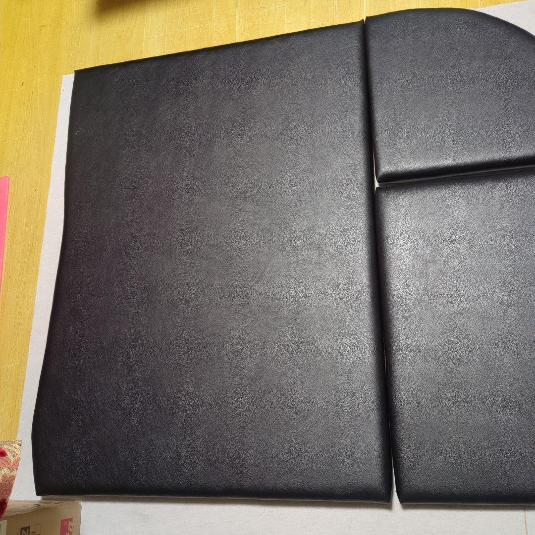 【みぃ】フラット4点セット【ブラックレザー】