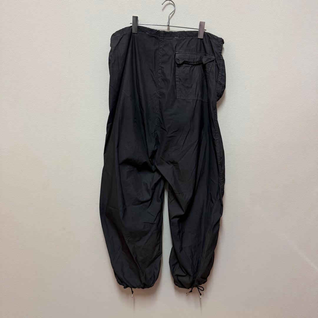 90s US ARMY 後染めブラック スノーカモパンツ 米軍実物 IDEAL