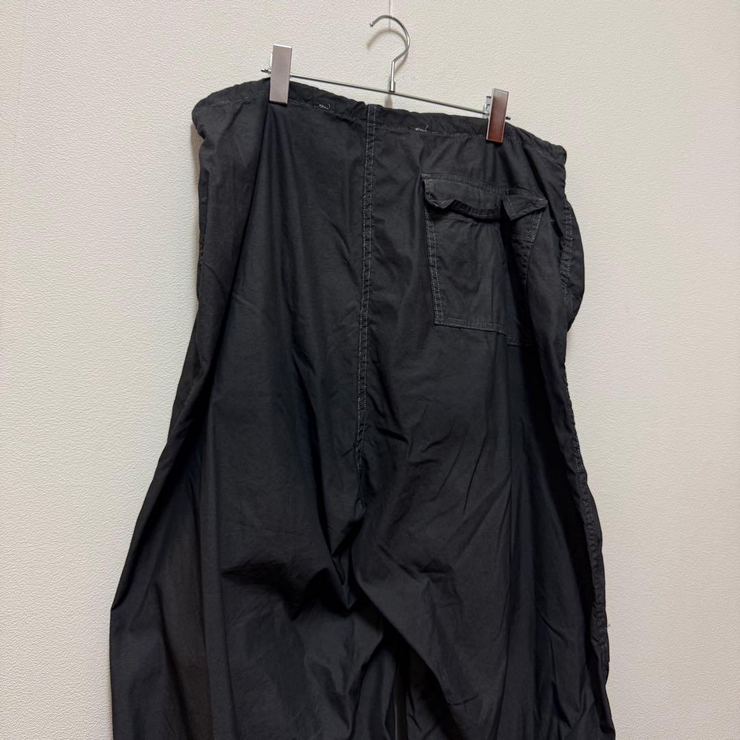 90s US ARMY 後染めブラック スノーカモパンツ 米軍実物 IDEAL