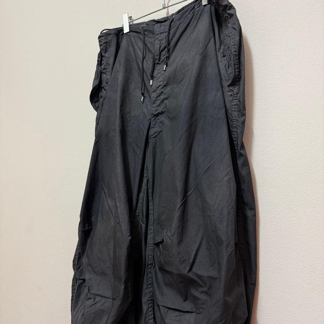 90s US ARMY 後染めブラック スノーカモパンツ 米軍実物 IDEAL