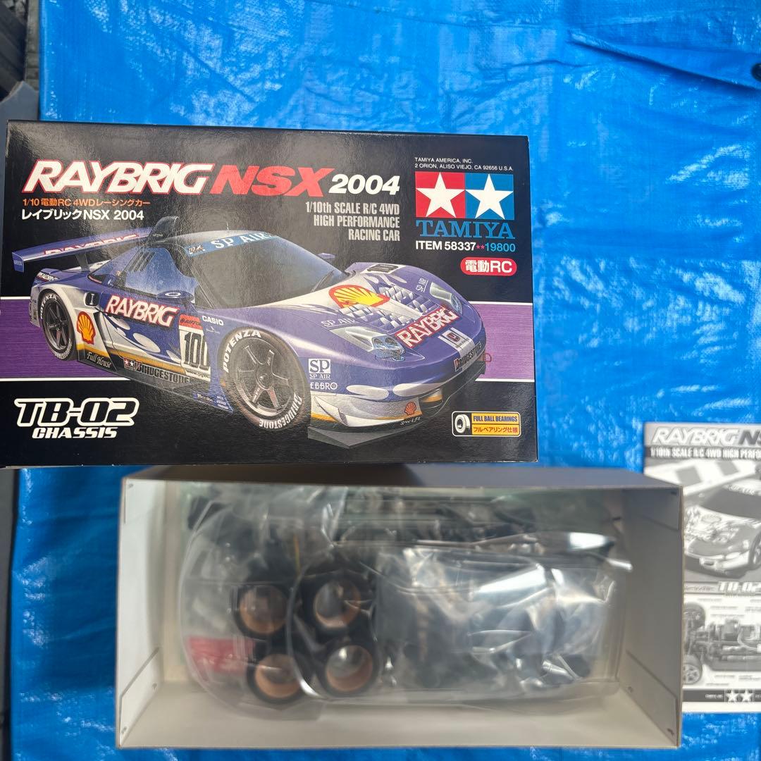 e*y様 RAYBRIG NSX 2004 TB-02 1/10スケール RCカ