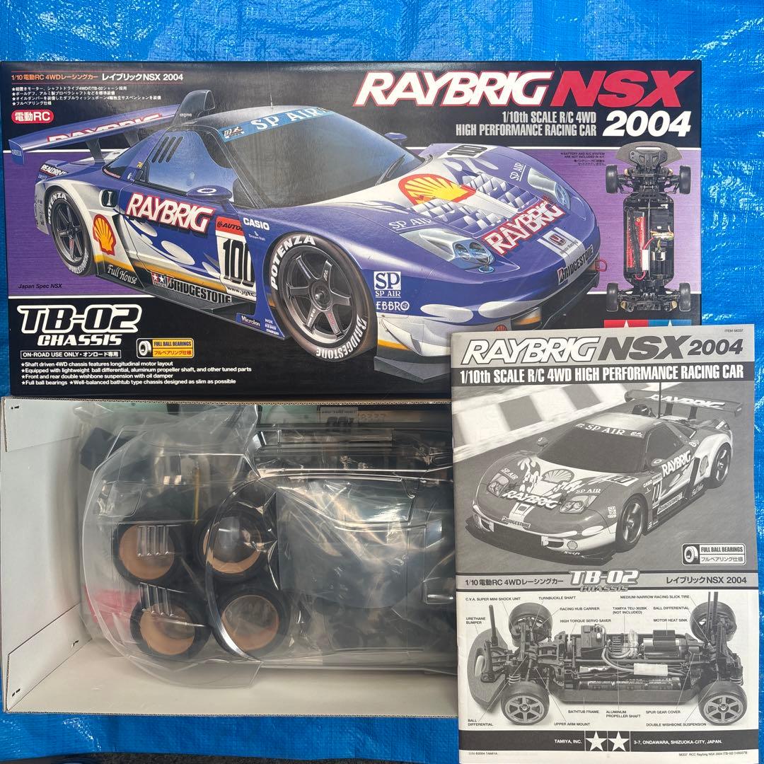 e*y様 RAYBRIG NSX 2004 TB-02 1/10スケール RCカ