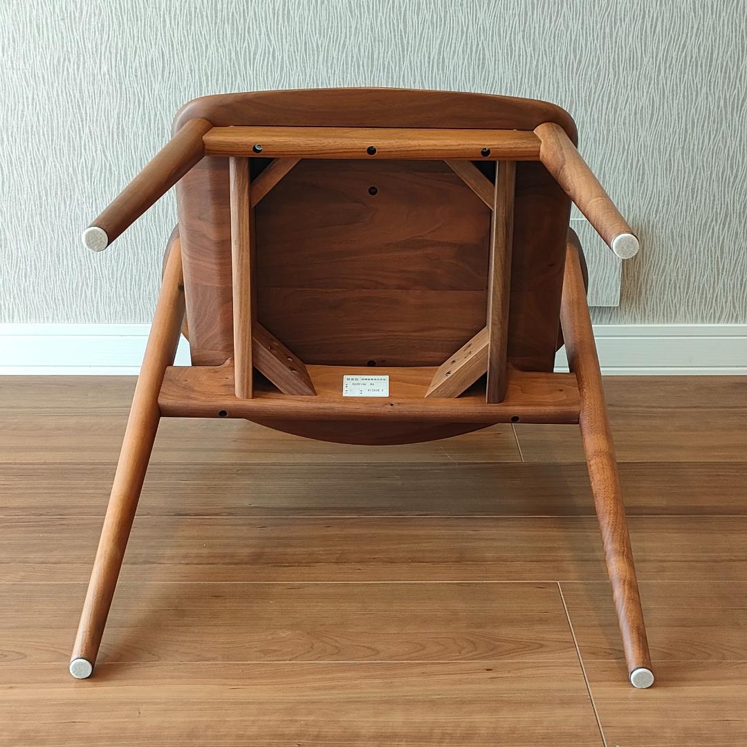 〈美品〉キツツキ　SEOTO　アームチェア　ダイニングチェア　ビーチ材①