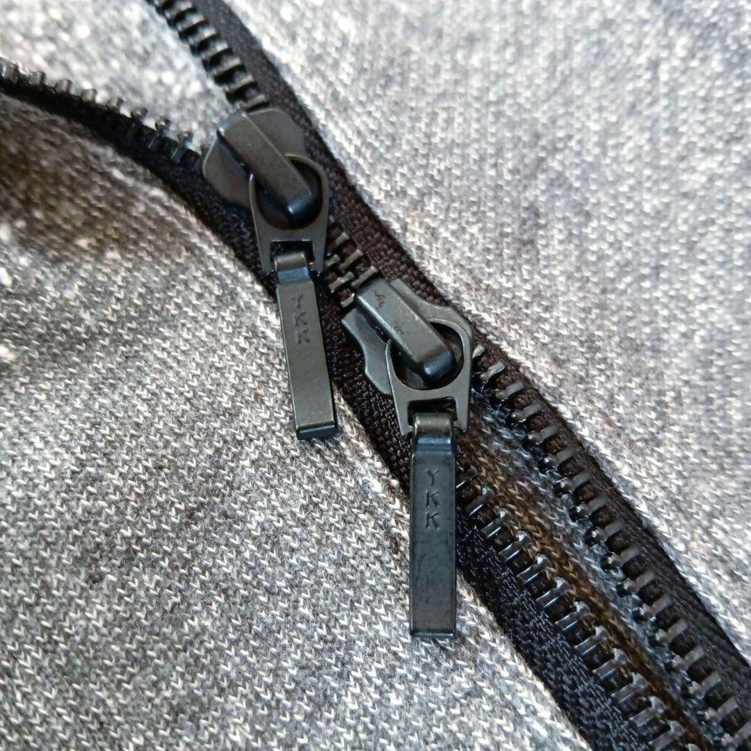 極美品◆芽風 センソユニコ ジャージーフレアコート 圧縮フェルト加工 切り替え