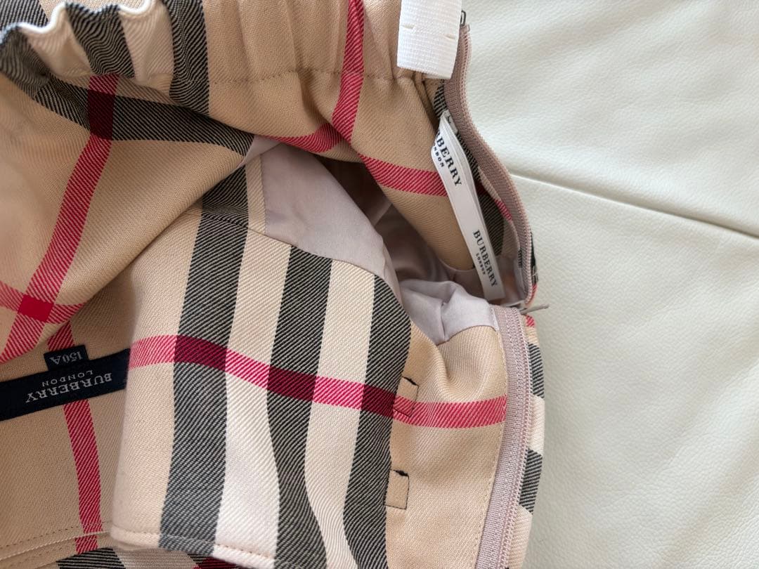 Burberry チェック柄スカート 150cm