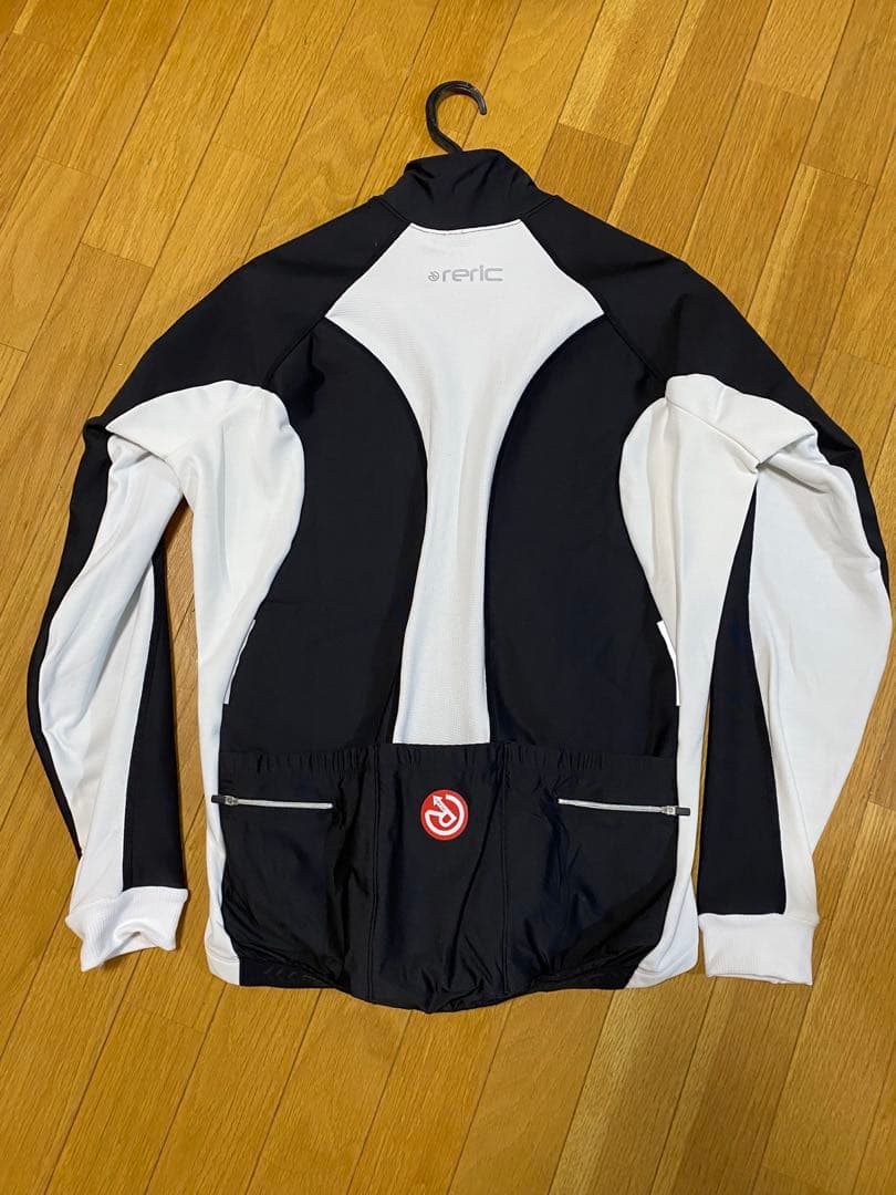 reric サイクルジャケット ホワイト/ブラック