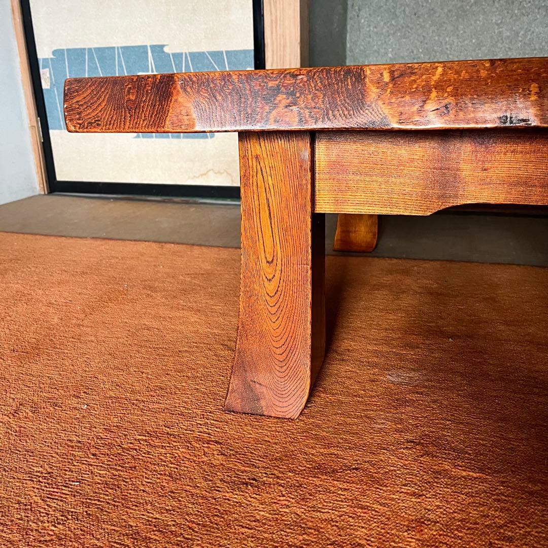 9/30まで！ 4人掛け　座卓　天然木　高級テーブル